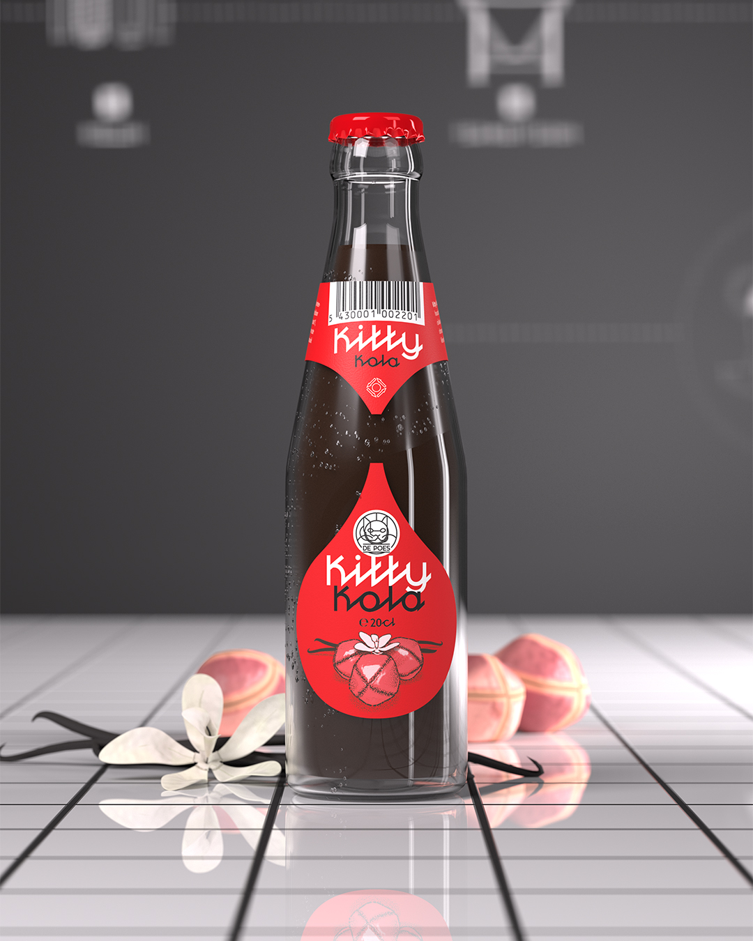 Kitty Kola bottle